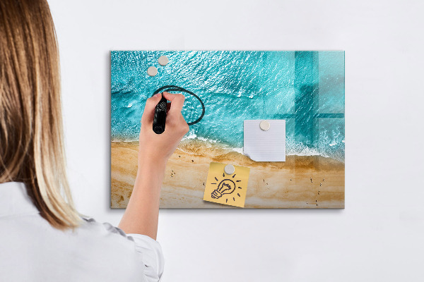 Kresliaca magnetická tabuľa Štýlová tabuľa na poznámky a fotografie