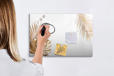 Magnetická popisovateľná tabuľa Štýlová tabuľa na poznámky a fotografie