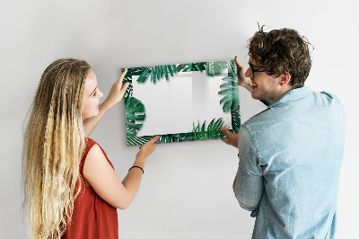 Magnetická popisovateľná tabuľa Zelená tabuľa na fotografie a poznámky