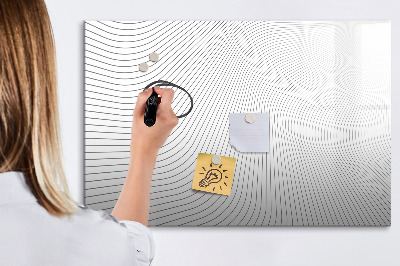 Kresliaca magnetická tabuľa Moderná tabuľa na fotografie a poznámky
