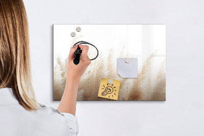 Kresliaca magnetická tabuľa Moderná tabuľa na fotografie a poznámky