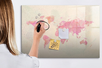 Kresliaca magnetická tabuľa Mapa spomienok s blízkymi a vaším domácim miláčikom