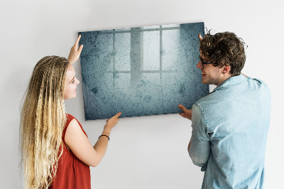 Magnetická popisovateľná tabuľa Štýlová tabuľa na poznámky a fotografie