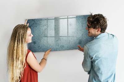 Magnetická popisovateľná tabuľa Štýlová tabuľa na poznámky a fotografie