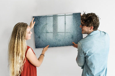 Magnetická popisovateľná tabuľa Štýlová tabuľa na poznámky a fotografie