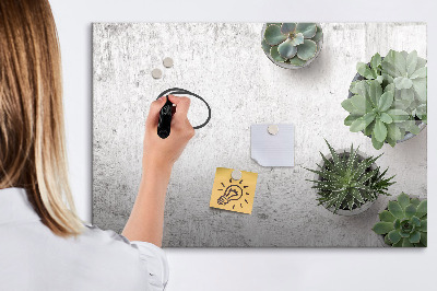 Magnetická popisovateľná tabuľa Štýlová tabuľa na prezentáciu fotografií