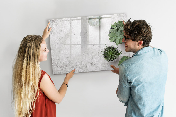 Magnetická popisovateľná tabuľa Štýlová tabuľa na prezentáciu fotografií