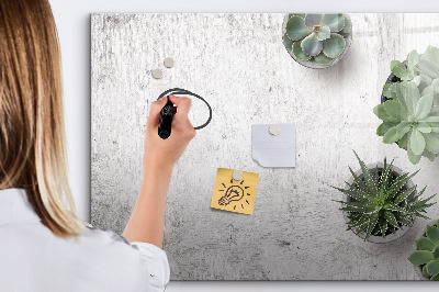 Magnetická popisovateľná tabuľa Štýlová tabuľa na prezentáciu fotografií
