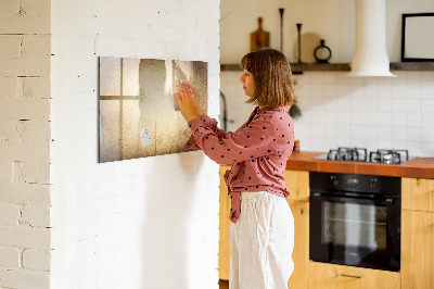 Kresliaca magnetická tabuľa Nástenka s fotografiami a príslušenstvom