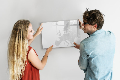 Kresliaca magnetická tabuľa Interaktívny plagát na fotografie a poznámky
