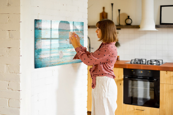 Magnetická popisovateľná tabuľa Farebná tabuľa na poznámky a fotografie