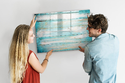 Magnetická popisovateľná tabuľa Farebná tabuľa na poznámky a fotografie