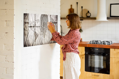 Magnetická popisovateľná tabuľa Mapa sveta s fotografiami a príslušenstvom
