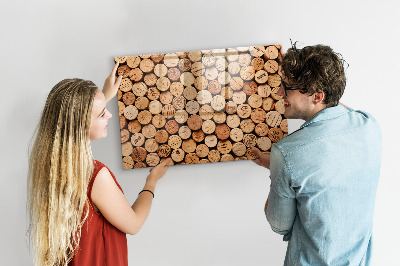Magnetická popisovateľná tabuľa Fototapeta s vínnym korkom