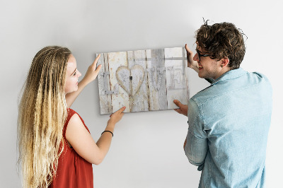 Magnetická popisovateľná tabuľa Tabuľa na fotografie a spomienky