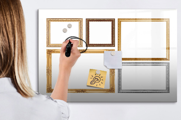 Magnetická popisovateľná tabuľa Kreatívne miesto na fotografie a poznámky