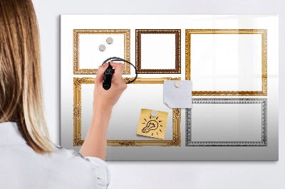 Magnetická popisovateľná tabuľa Kreatívne miesto na fotografie a poznámky