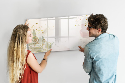 Magnetická popisovateľná tabuľa Štýlová tabuľa na prezentáciu fotografií