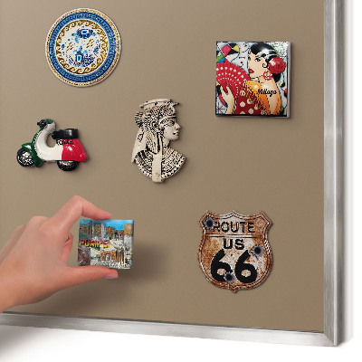 Nástenná tabuľa na magnetky strieborná rama Neutrálna hnedá