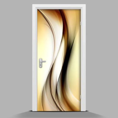 Nálepka na dvere Abstraktný vzor