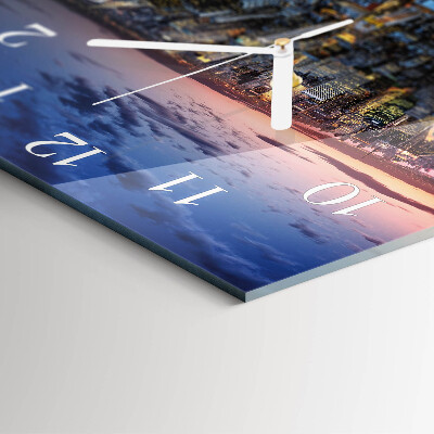 Štvorcové hodiny Horizont