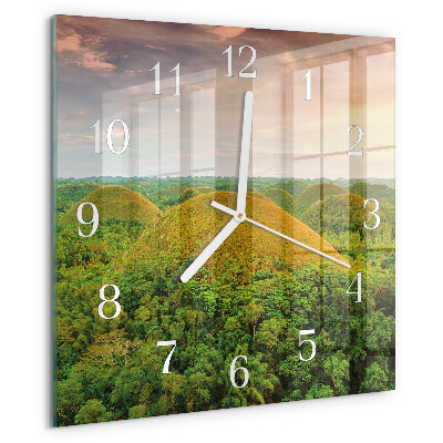 Štvorcové hodiny Krajina
