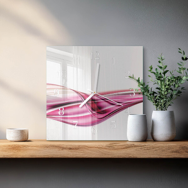 Štvorcové hodiny Abstraktné čiary