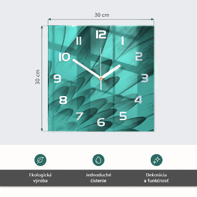 Štvorcové hodiny Hory