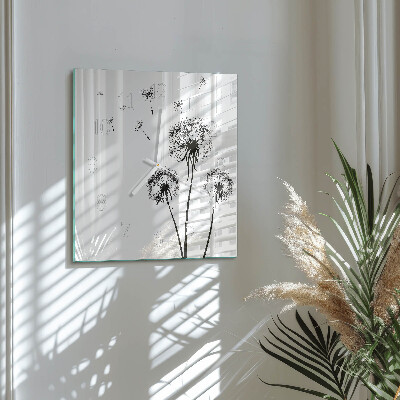 Štvorcové hodiny Púpava