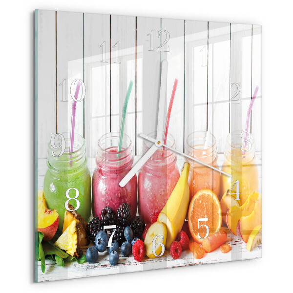 Štvorcové hodiny Smoothie