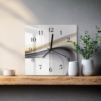 Štvorcové hodiny Abstrakcia