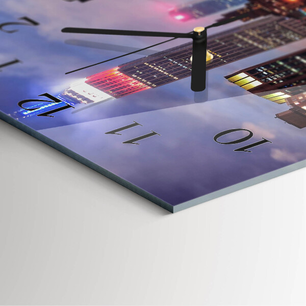 Štvorcové hodiny Horizont