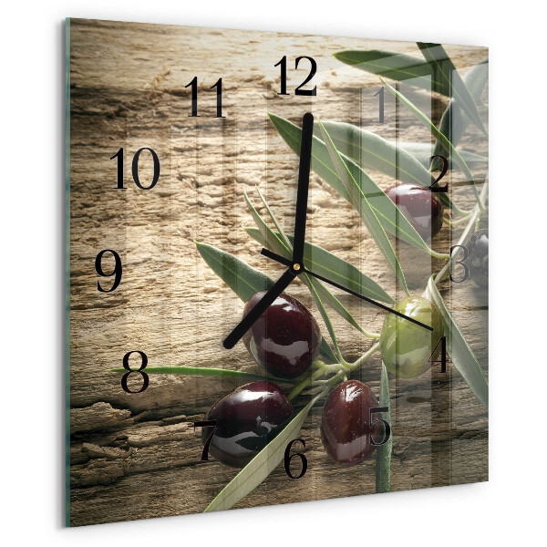Štvorcové hodiny Olivy