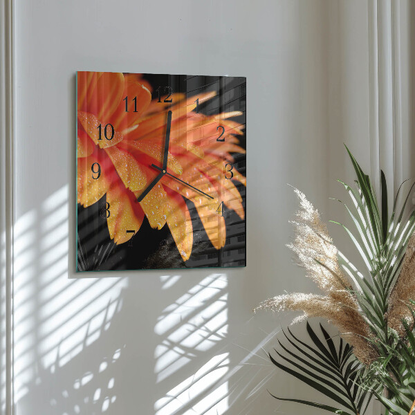 Štvorcové hodiny Gerbera