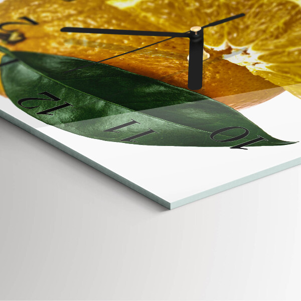 Štvorcové hodiny Pomaranče