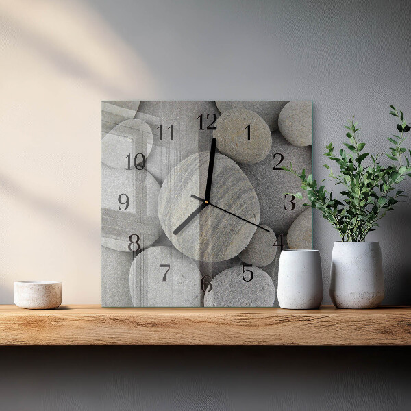 Štvorcové hodiny Kamene