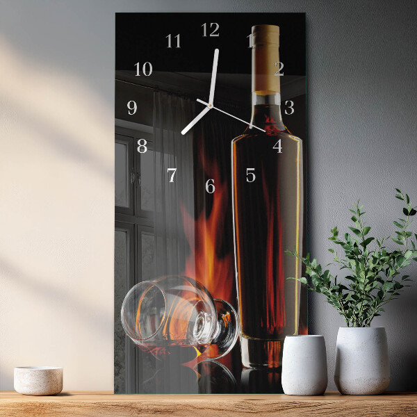 Vertikálne hodiny Alkohol