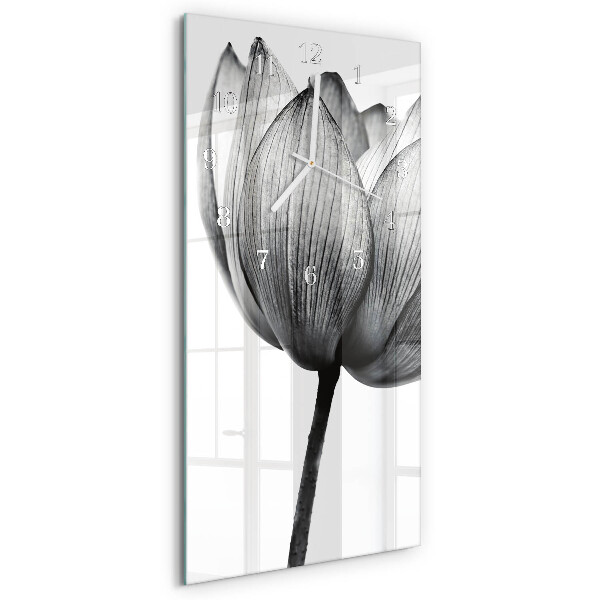 Vertikálne hodiny Tulipán