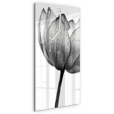 Vertikálne hodiny Tulipán