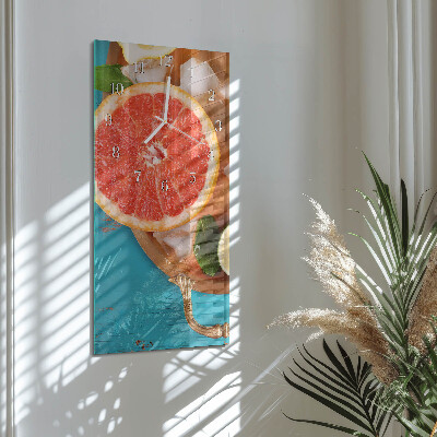 Vertikálne hodiny Grapefruit