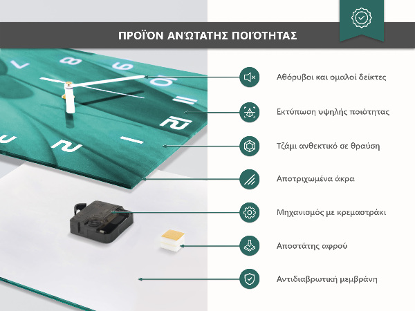 Vertikálne hodiny Vzor