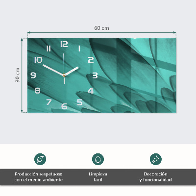 Horizontálne hodiny Káva