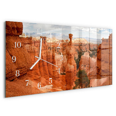 Horizontálne hodiny Bryce Canyon