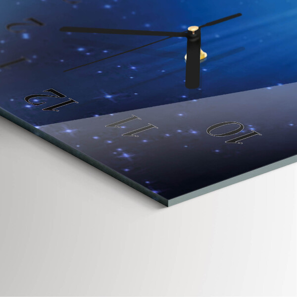 Obdĺžnikové hodiny Zemský vesmír