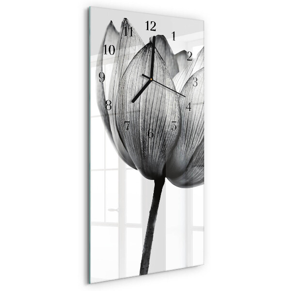 Obdĺžnikové hodiny Tulipán