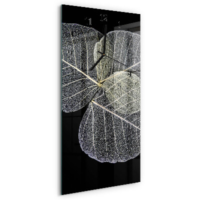 Obdĺžnikové hodiny Listy rastlín