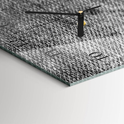 Obdĺžnikové hodiny Materiál