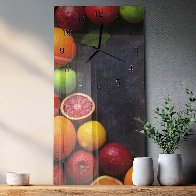 Obdĺžnikové hodiny Citrusová rastlina
