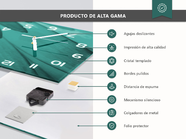 Horizontálne hodiny Ovocie