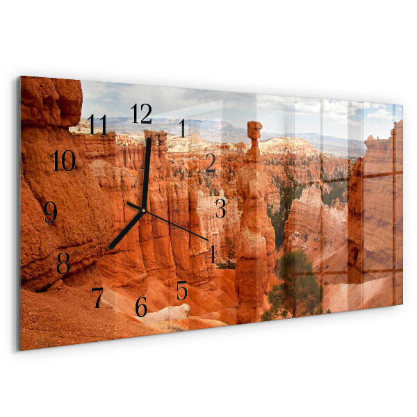 Horizontálne hodiny Bryce Canyon